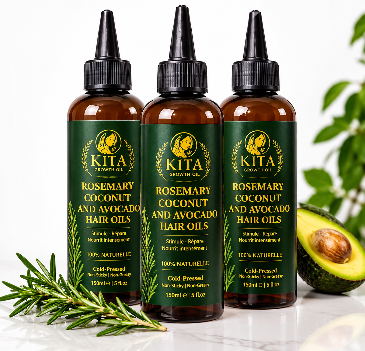 Kita Growth Oil – Pack de 3