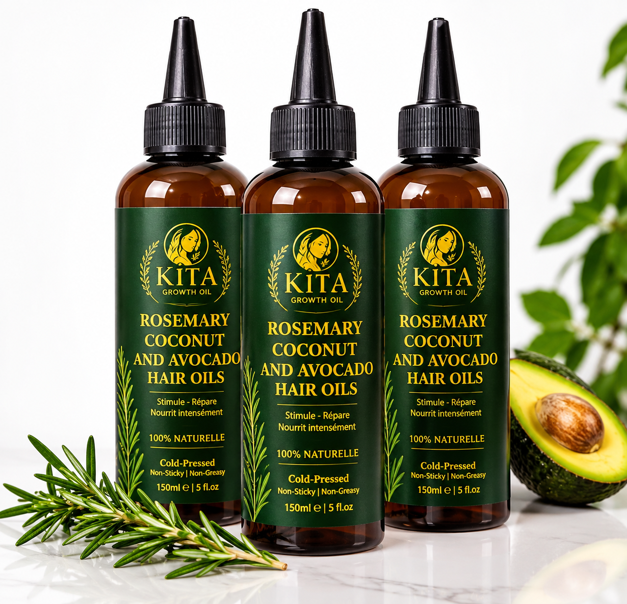 Kita Growth Oil – Pack de 3